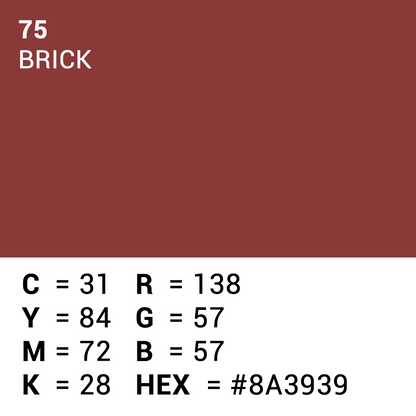 Superior Papel de fondo 75 Brick 1.35 x 11m — 5