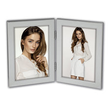 Zep Marco de fotos S4025 Olimpia Plateado Doble 2x13x18 cm