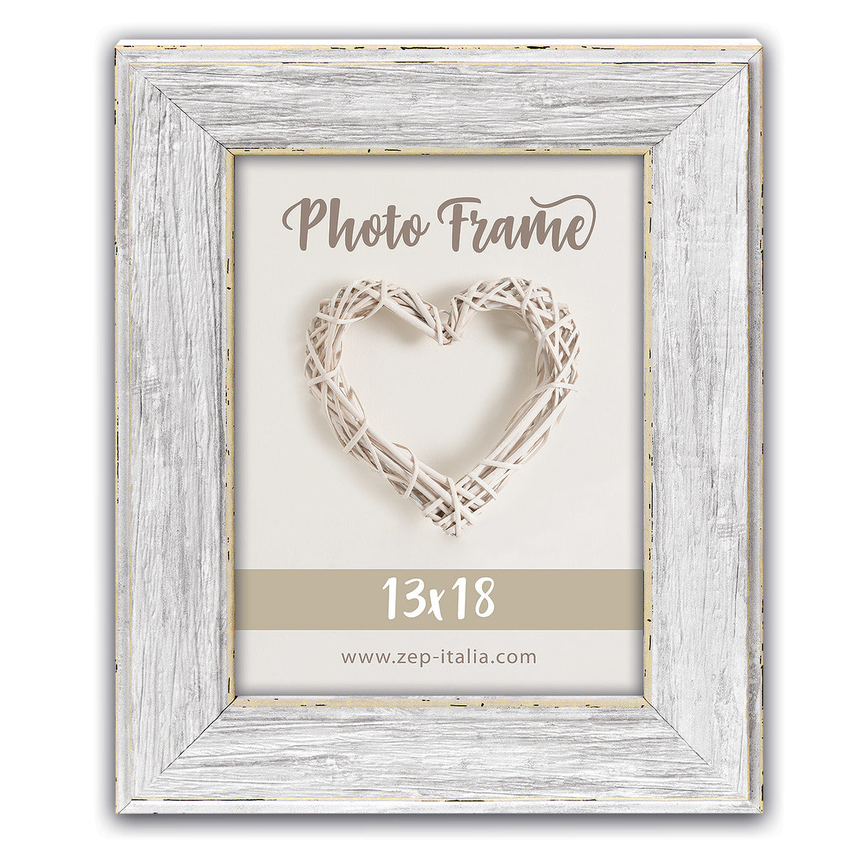 Zep marco de fotos BE457 Todi Blanco 13x18 cm