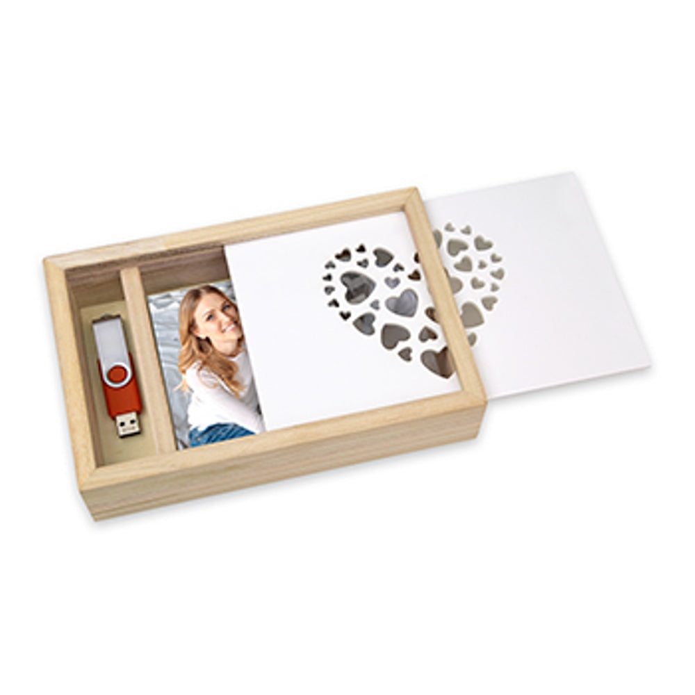 Zep marco de fotos CZ1246 Love Caja Usb para Foto 10x15 21,5x14,5x5 cm — 3