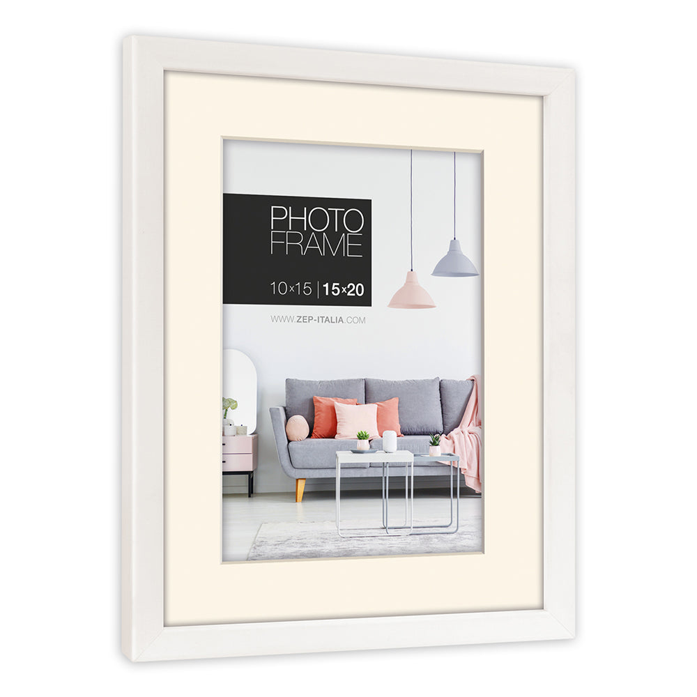 Zep Marco de fotos NP46W Edison Blanco 10x15 cm