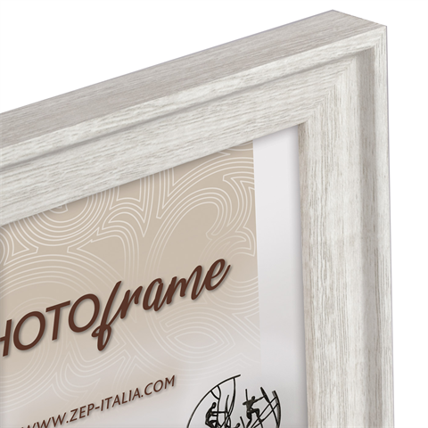 Zep Marco de fotos RT546W Torino Blanco 10x15 cm — 3