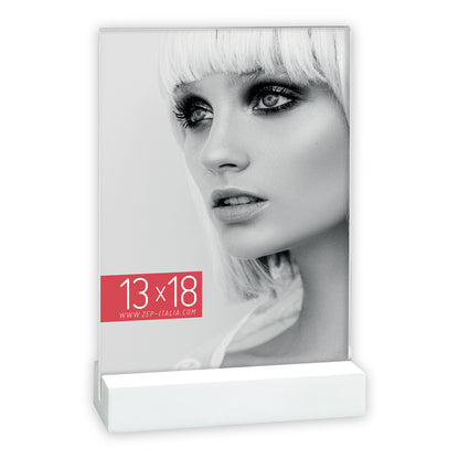 Zep Marco de fotos EQ57WH Dresda Blanco Vertical 13x18 cm
