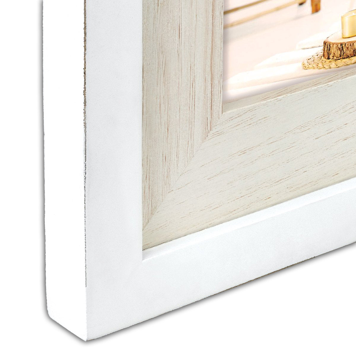 Zep Marco de fotos NQ22W Arlon Blanco 2Q 2x10x15 cm — 3