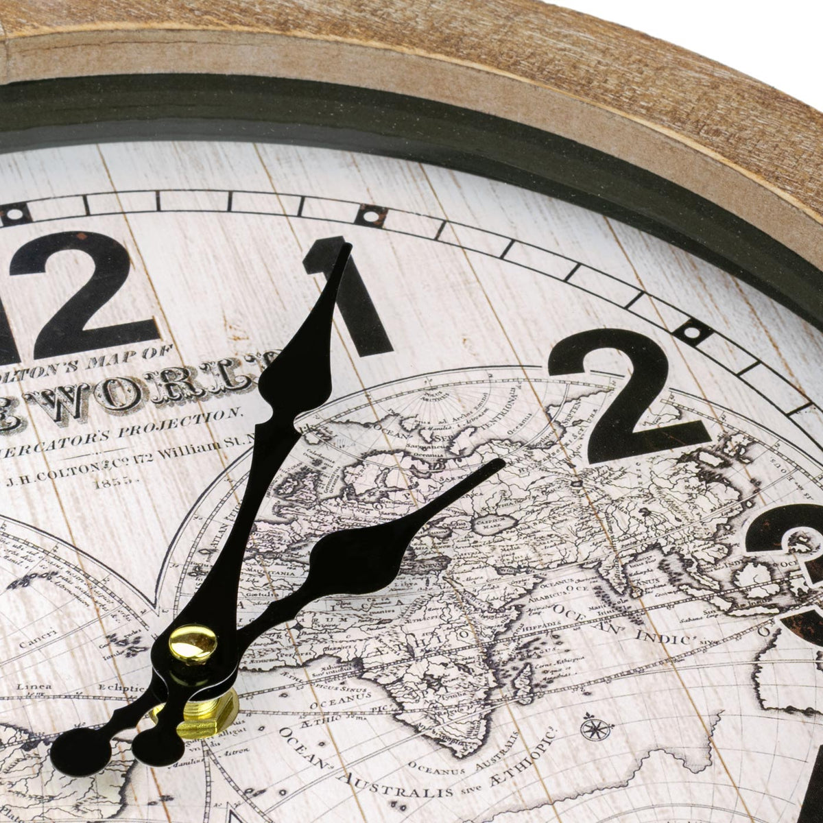 Zep Reloj decorativo de pared Yvonne HHC535 30x6.5 cm — 3