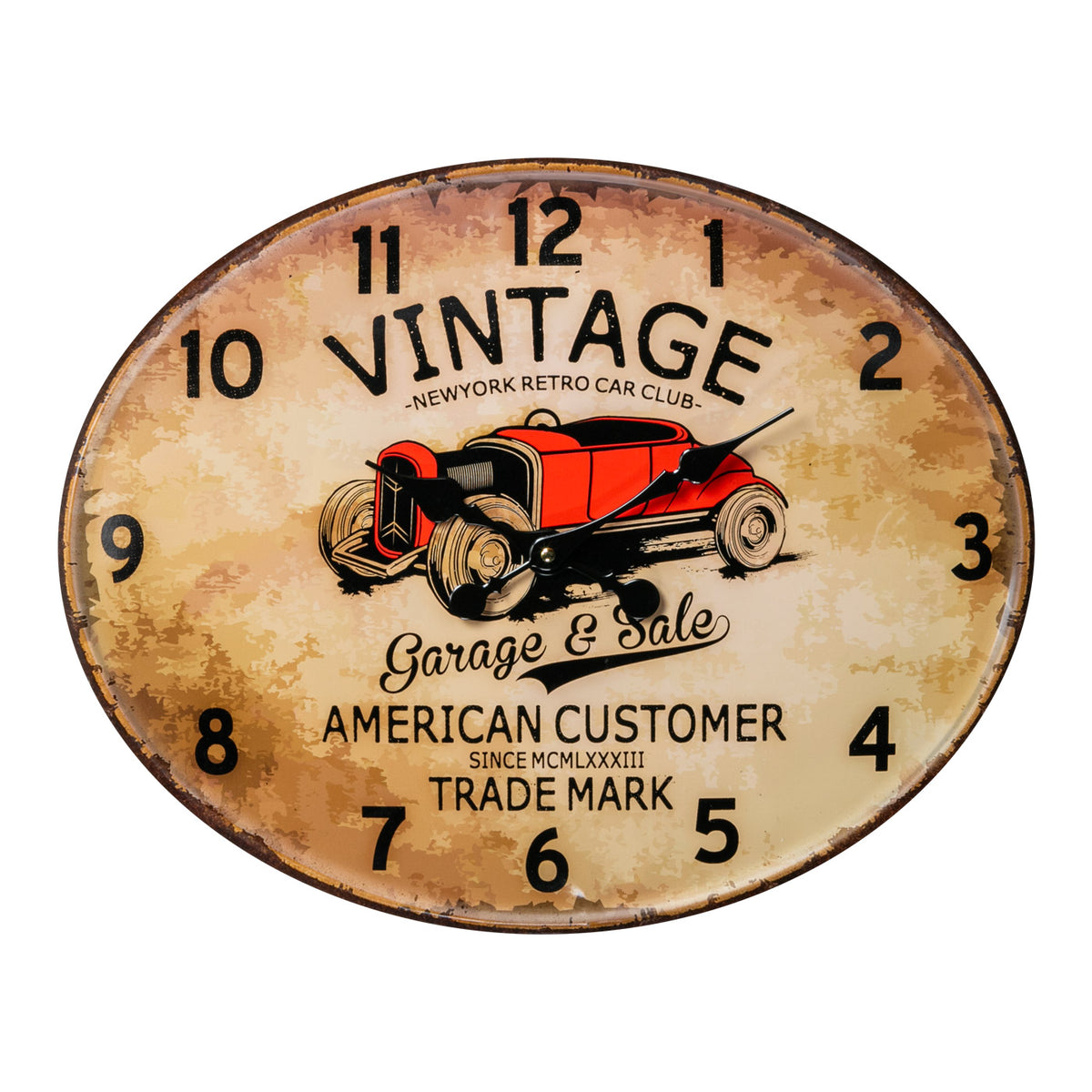 Zep Reloj decorativo de pared Roland HHC738 39x48x2 cm — 3