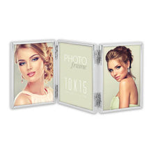 Zep 120TS01-4R Plateado Marco Triple 3x10x15 cm