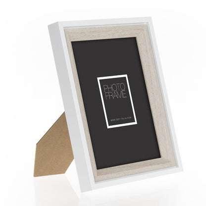 Zep marco de fotos BG746W Bologna Blanco 10x15 cm — 3