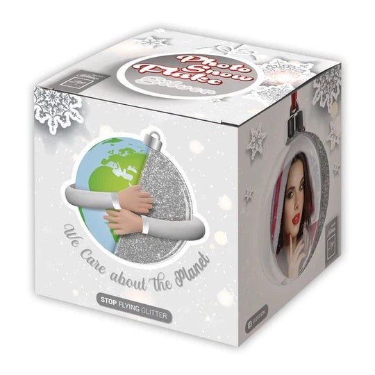 Zep marco de fotos SF105S1 Foto Snow Flake Plateado 7,5x7,5 cm — 3