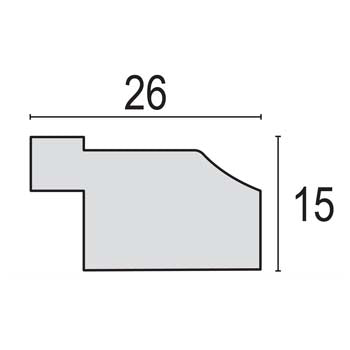 Zep Marco de fotos LF635B Perugia Marrón 30x45 cm — 2