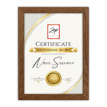 Zep V4729N Certificado Marrón 29,7x42 cm